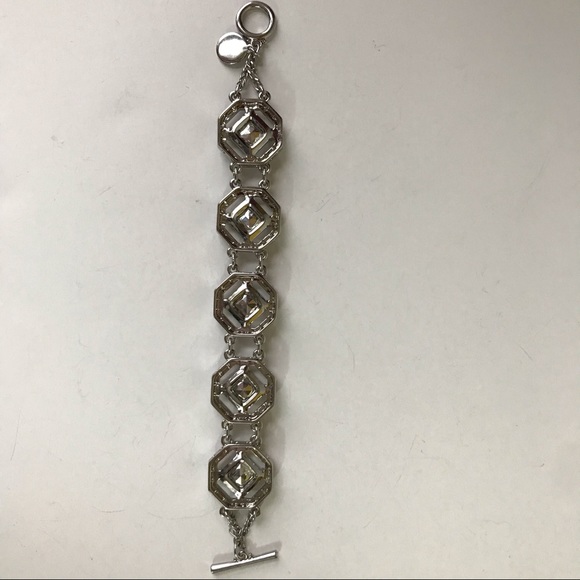 White House Black Market Rhinestone Bracelet - Picture 5 of 6